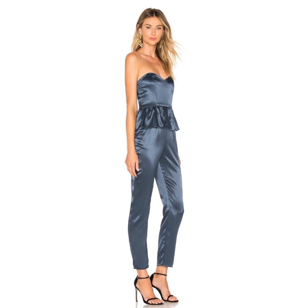 REVOLVE Lovers and Friends Nico Jumpsuit in Bright Navy Size XS